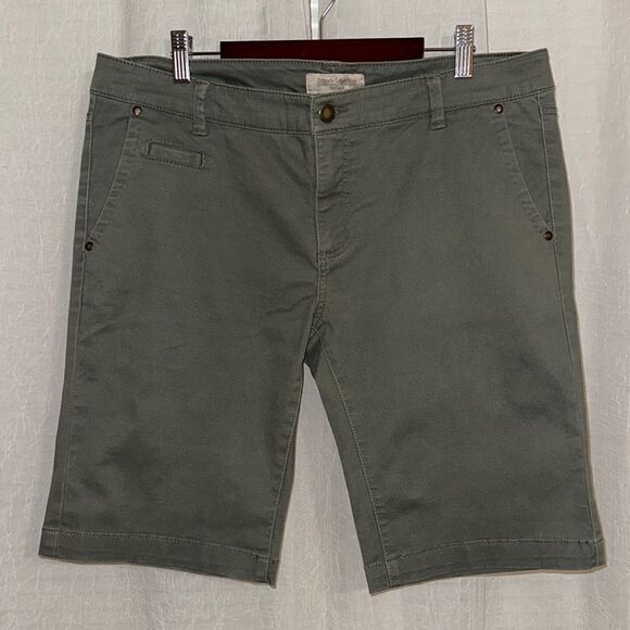 just jeans Pants - Just Jeans 12 Camo Army Green Cotton Shorts